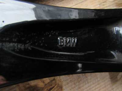 BMW 19 x 8.5 Inch ET:33 Black Wheel Rim W Spoke 332 36116791383 F10 F12 5, 6 Series11